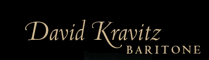 David Kravitz, baritone